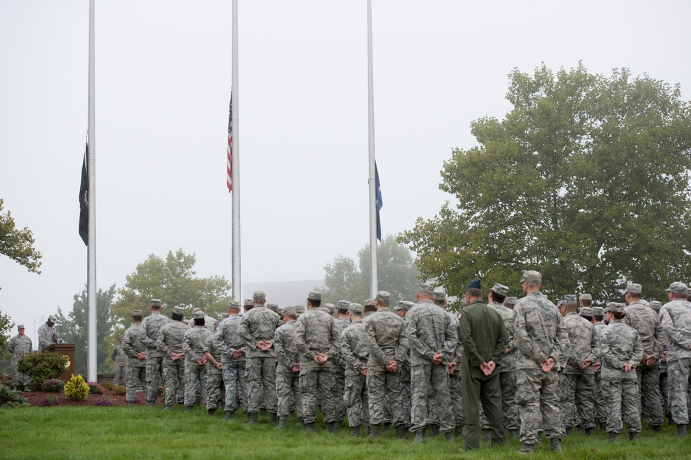 105th AW Airmen hold 9/11 remembrance