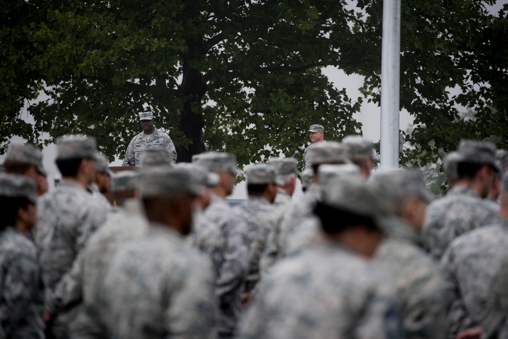 105th AW Airmen hold 9/11 remembrance
