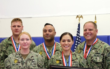 CENSECFOR Sailors Receive the President's Volunteer Service Award