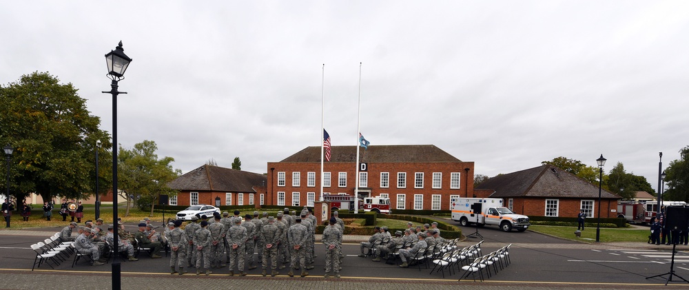 Airmen in UK remember 9/11