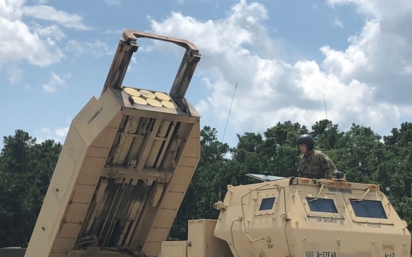 HIMARS performing a dry run with V8 software