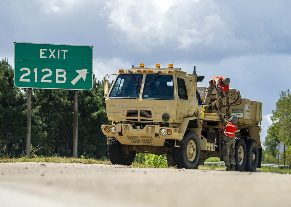 South Carolina National Guard in position, ready to respond to Hurricane Florence