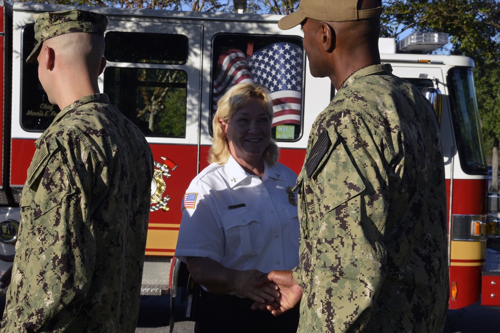 Naval Submarine Base Kings Bay Holds 9/11 Memorial Service