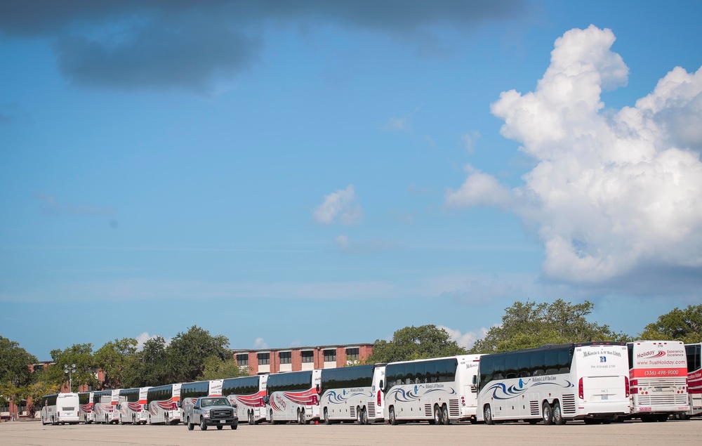 MCRD Parris Island Makes Evacuation Preparations