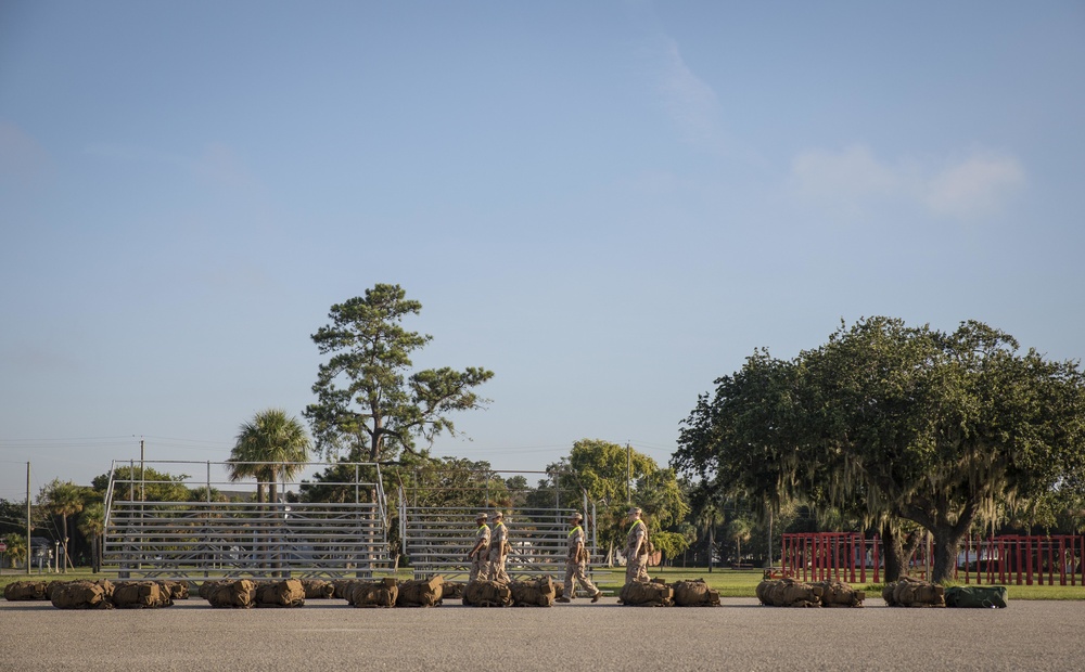 MCRD Parris Island Makes Evacuation Preparations