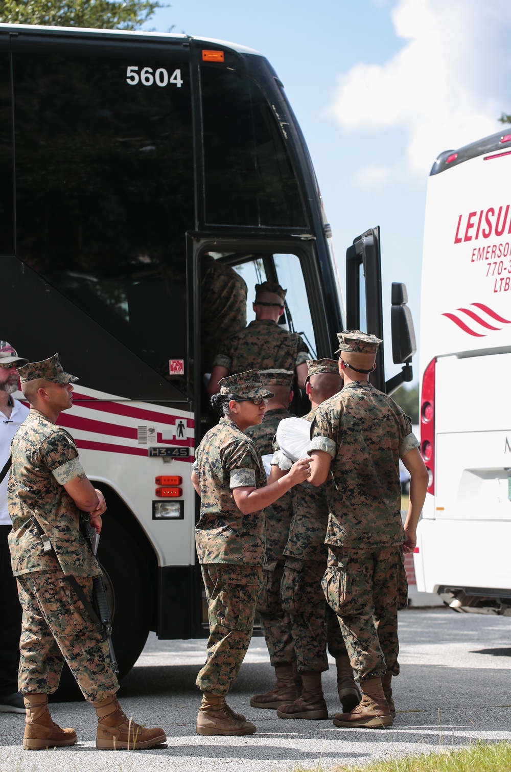 MCRD Parris Island Makes Evacuation Preparations