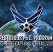 AF officials select three captains for Ph.D. program
