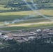 2018 Red Tail's over Montgomery Air Show aerial view