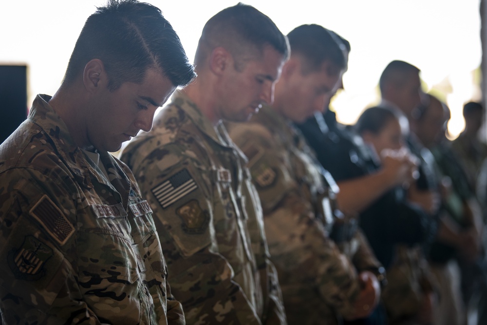 Hurlburt Field 9/11 memorial ceremony
