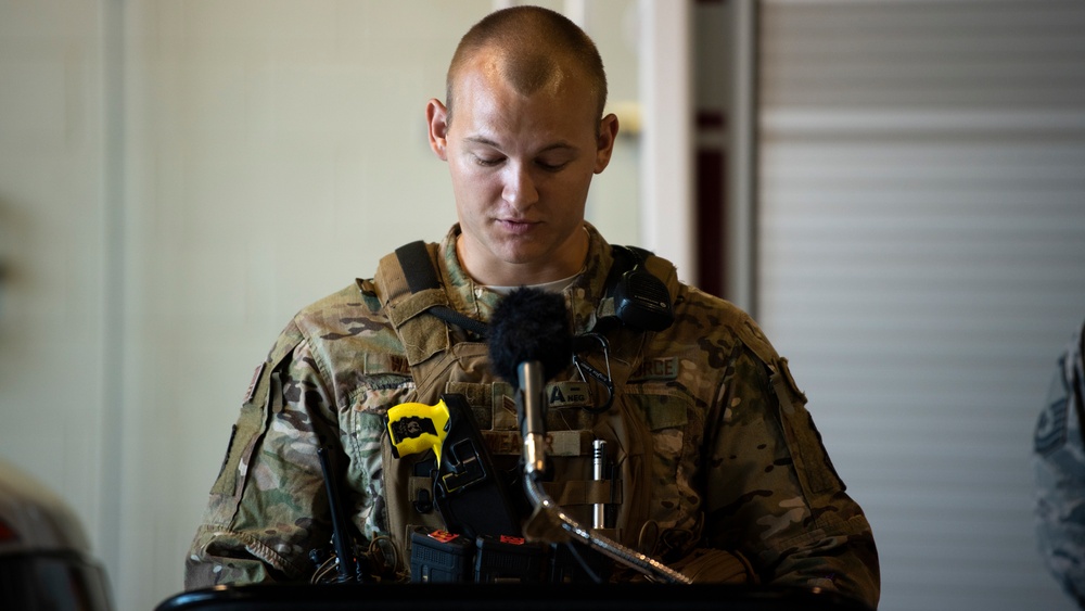 Hurlburt Field 9/11 memorial ceremony