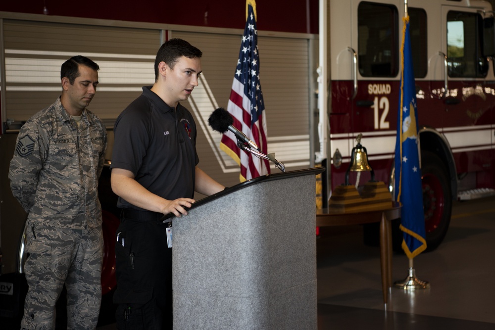 Hurlburt Field 9/11 memorial ceremony