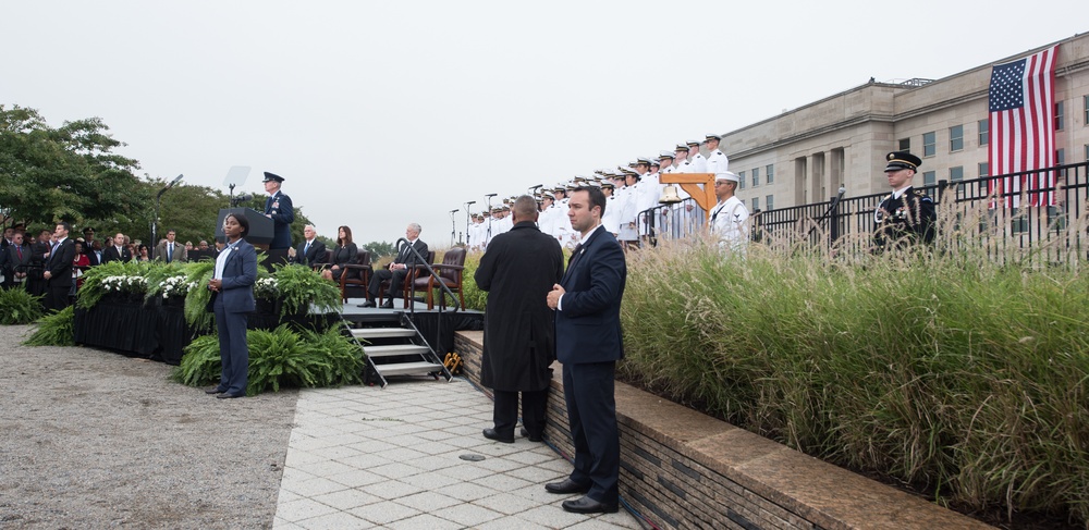 Sept. 11 Pentagon Memorial Observance Ceremony