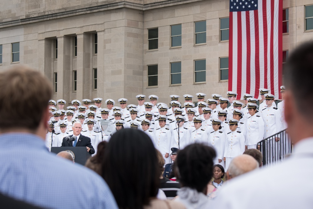 Sept. 11 Pentagon Memorial Observance Ceremony