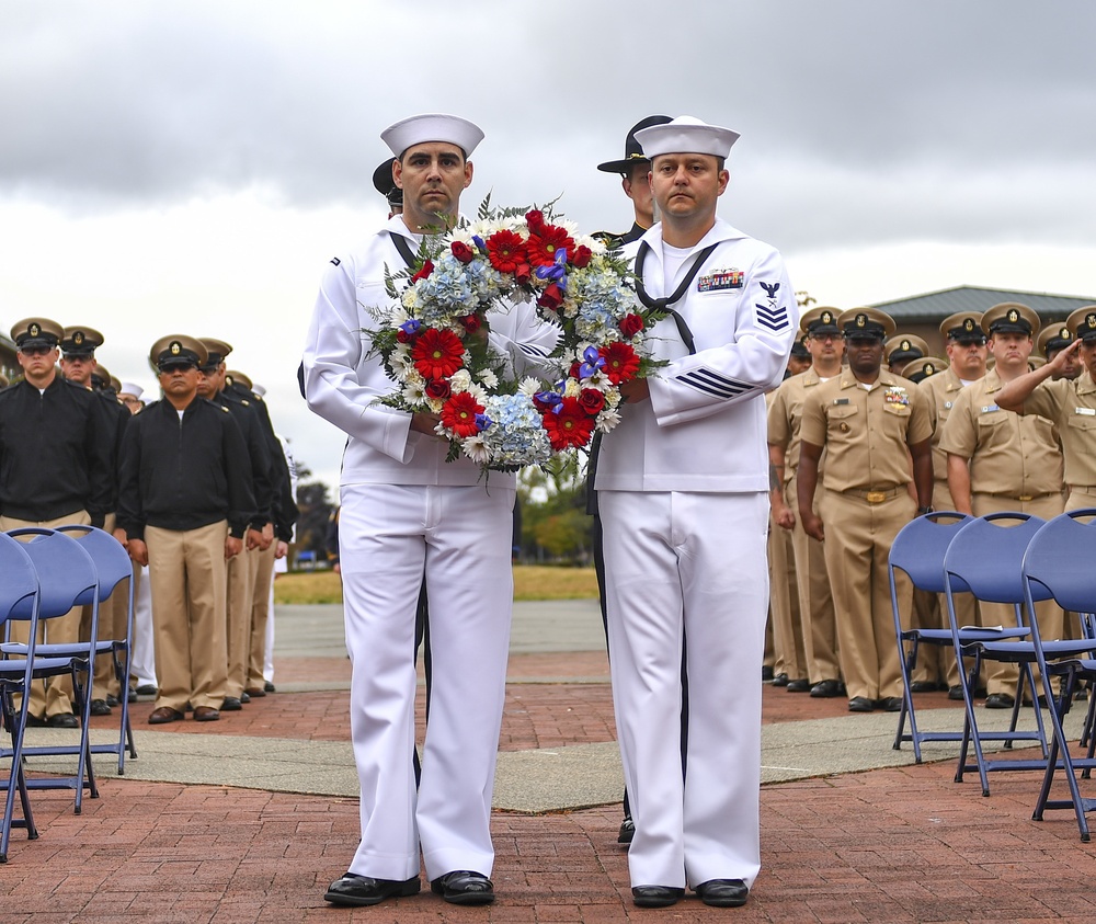 Naval Station Everett Holds 9/11 Memorial Ceremony