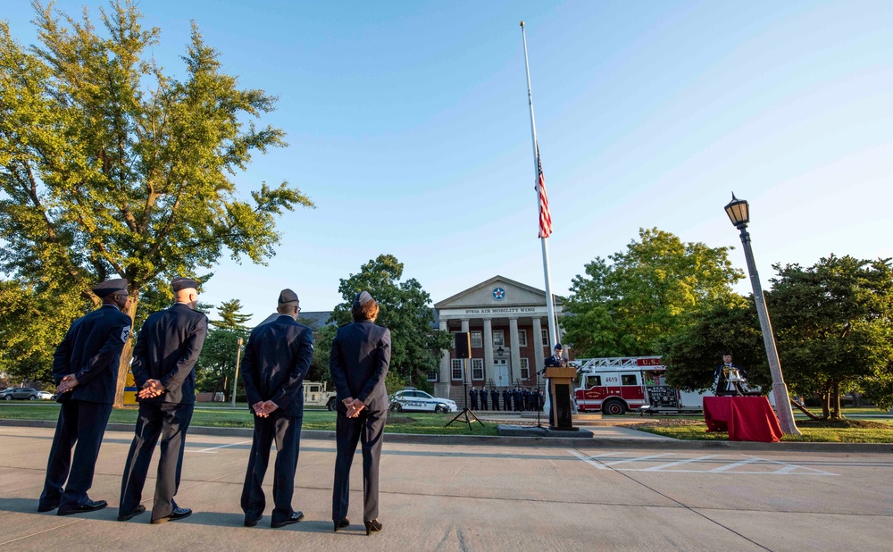 Scott AFB #NeverForgets events surrounding 9/11