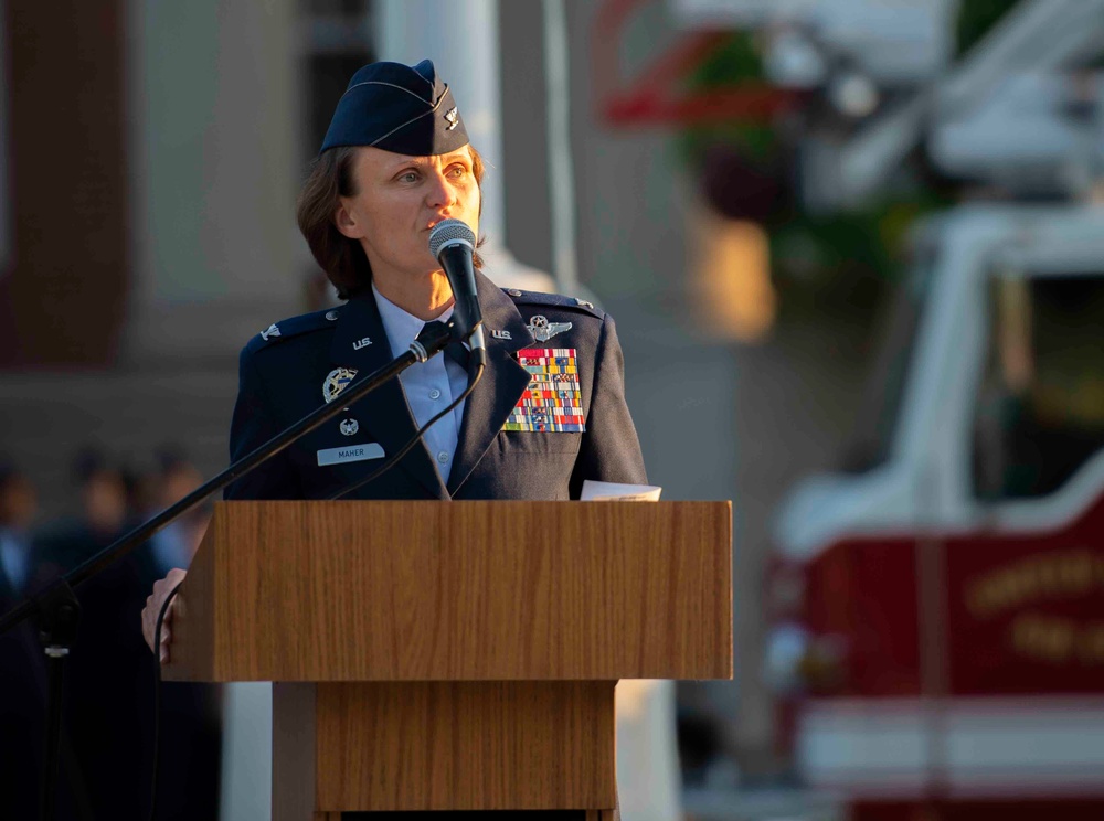 Scott AFB #NeverForgets events surrounding 9/11