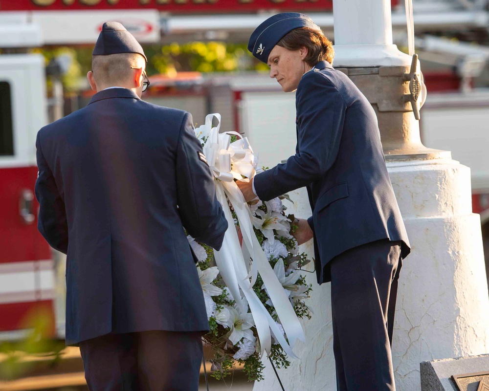 Scott AFB #NeverForgets events surrounding 9/11