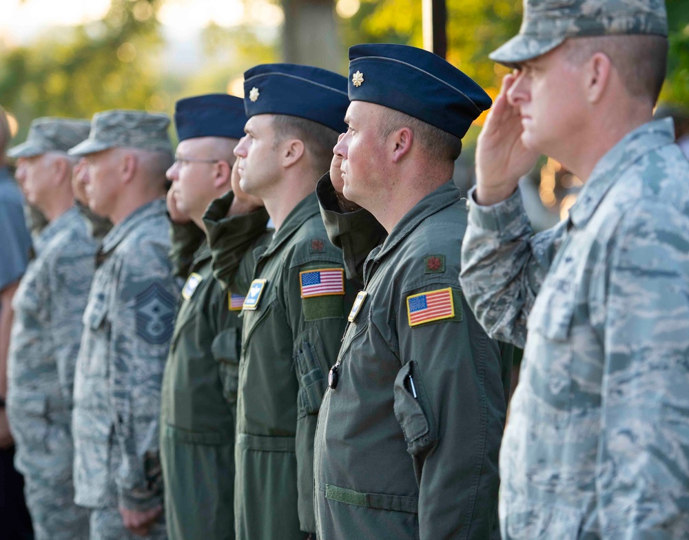 Scott AFB #NeverForgets events surrounding 9/11