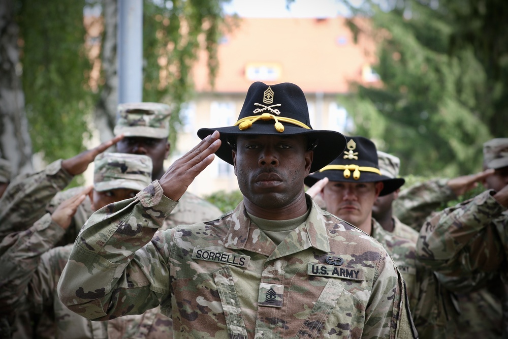 91st Brigade Engineer Battalion Soldiers in Poland Commemorate 9/11