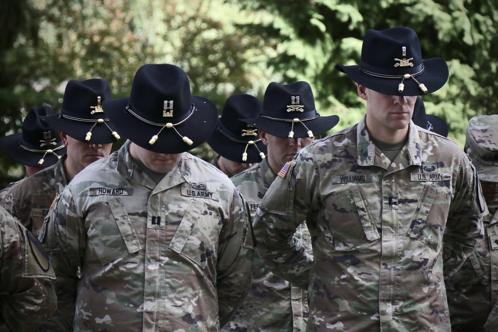 91st Brigade Engineer Battalion Soldiers in Poland Commemorate 9/11