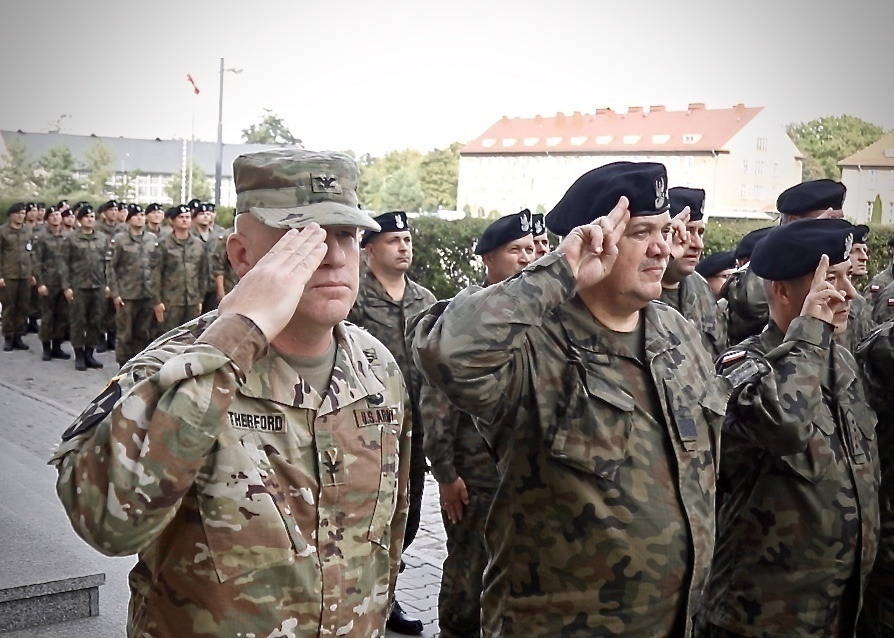 91st Brigade Engineer Battalion Soldiers in Poland Commemorate 9/11