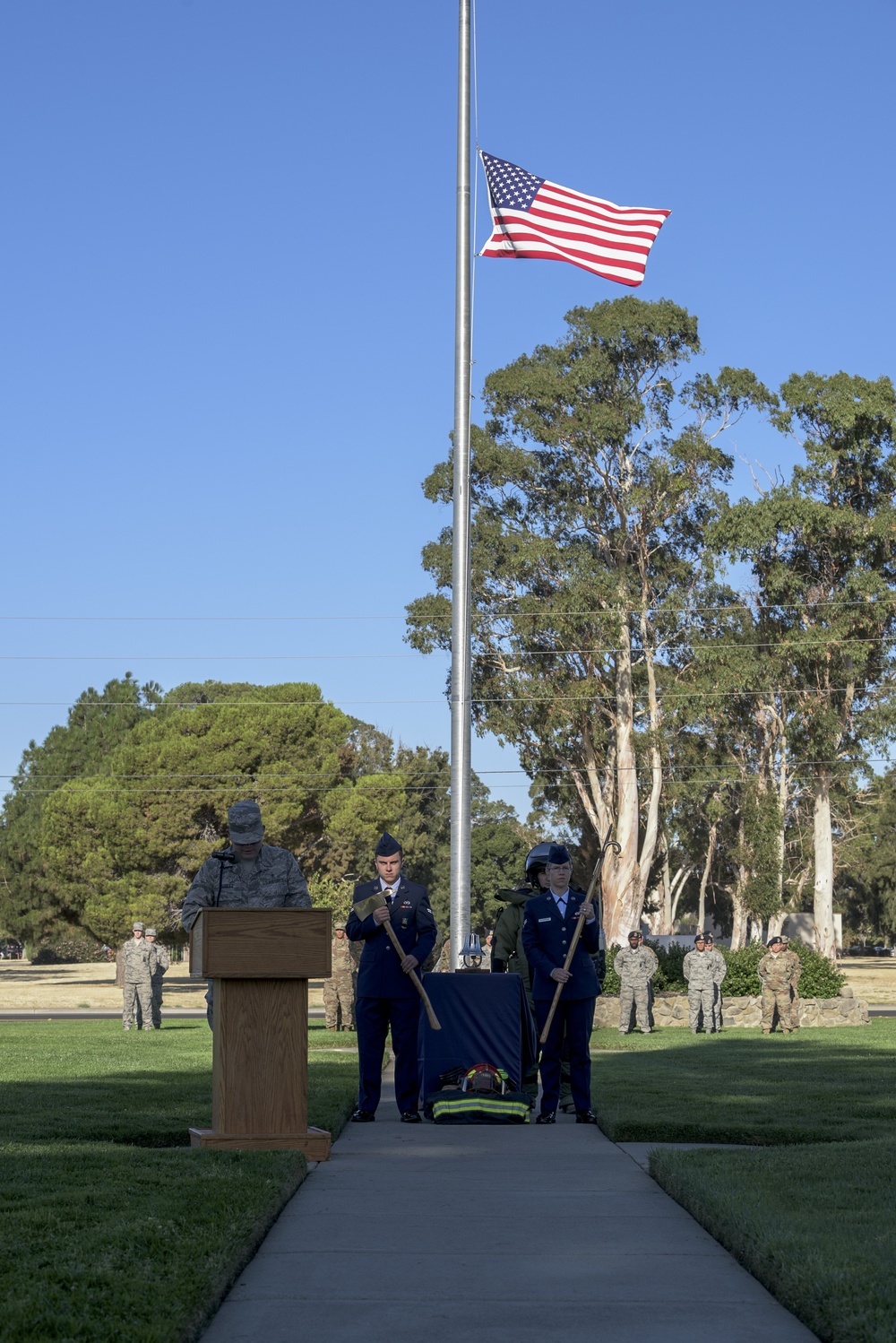 Travis Airmen hold 9/11 remembrance