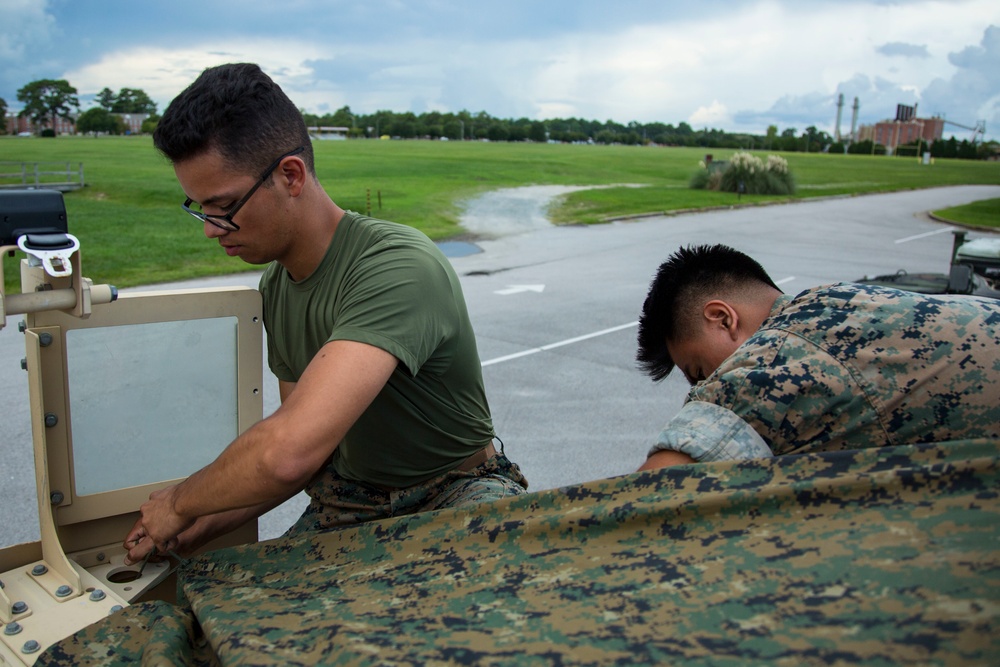 MCB Camp Lejeune prepares for Hurricane Florence