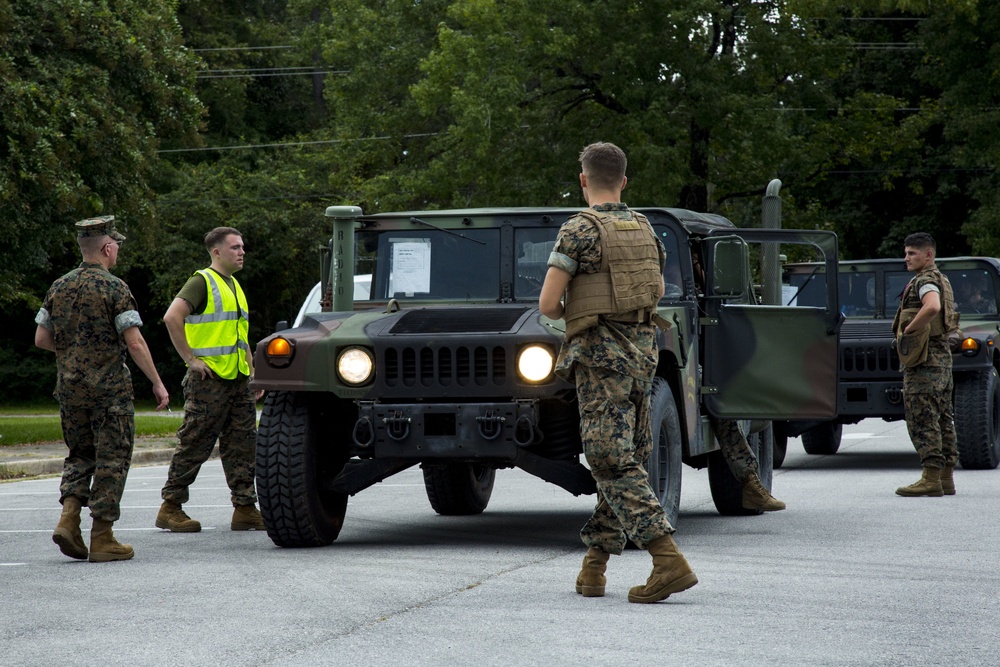 MCB Camp Lejeune prepares for Hurricane Florence