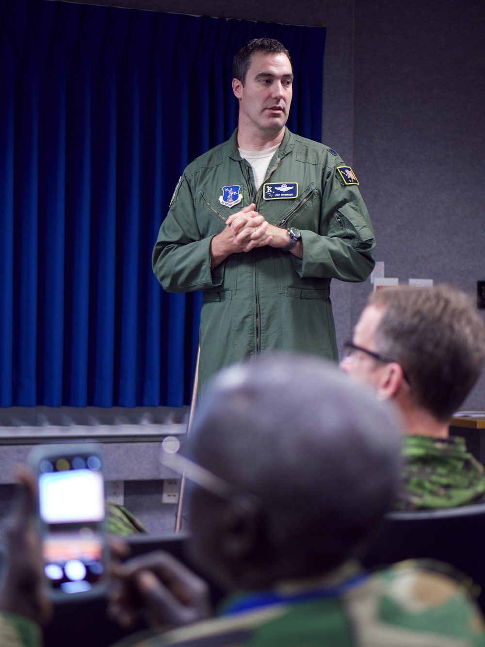 International defense attachés visit 176th Wing
