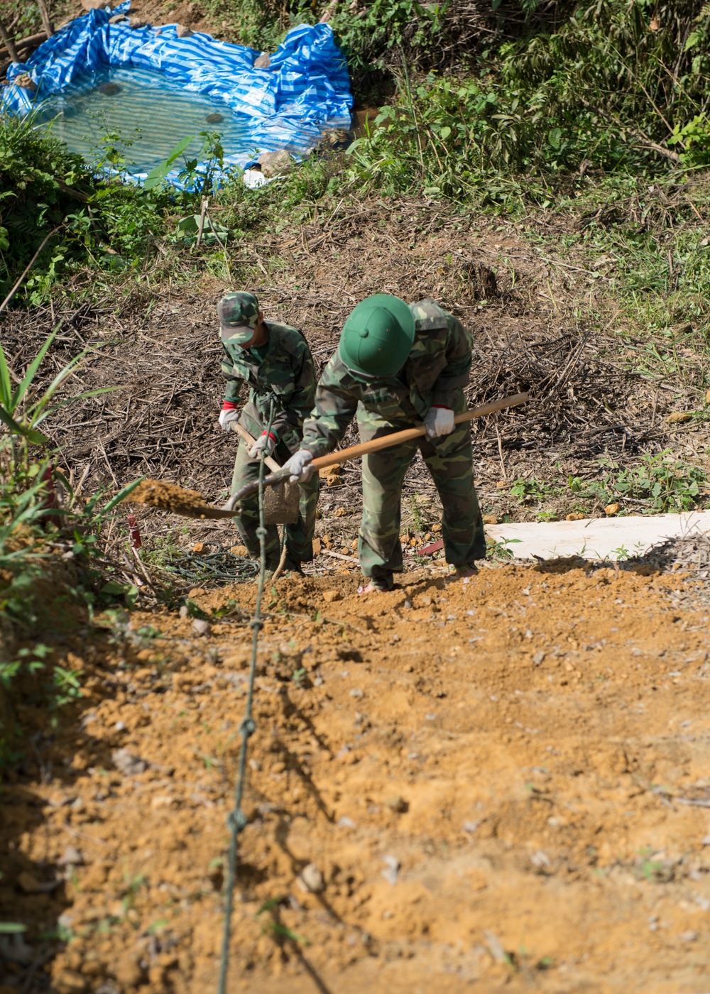 DPAA recovery operations in Thua Thien-Hue, Vietnam