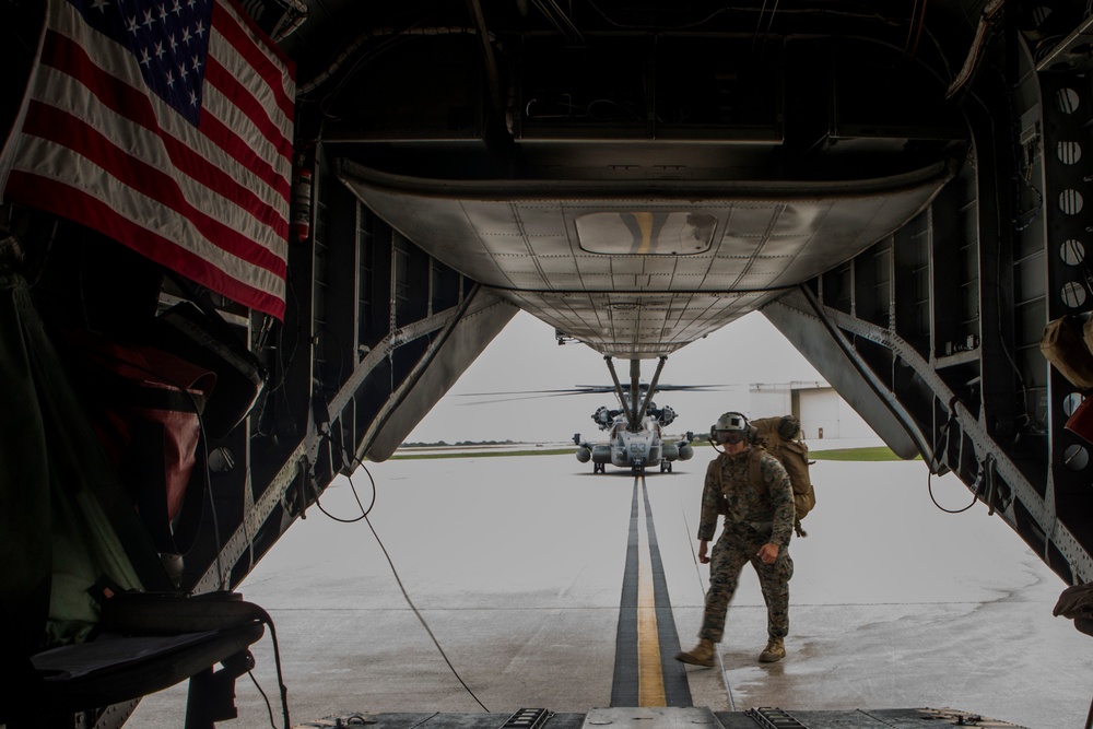 31st MEU HAST inserts, prepares to support local and federal agencies in Guam and the CNMI following Typhoon Mangkhut
