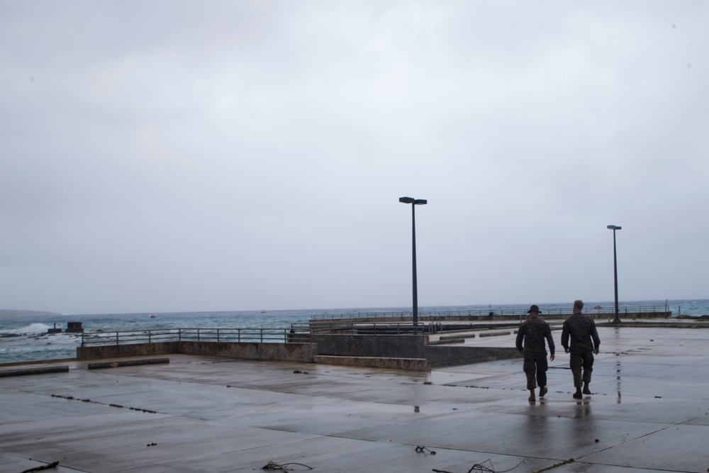 31st MEU HAST inserts, prepares to support local and federal agencies in Guam and the CNMI following Typhoon Mangkhut