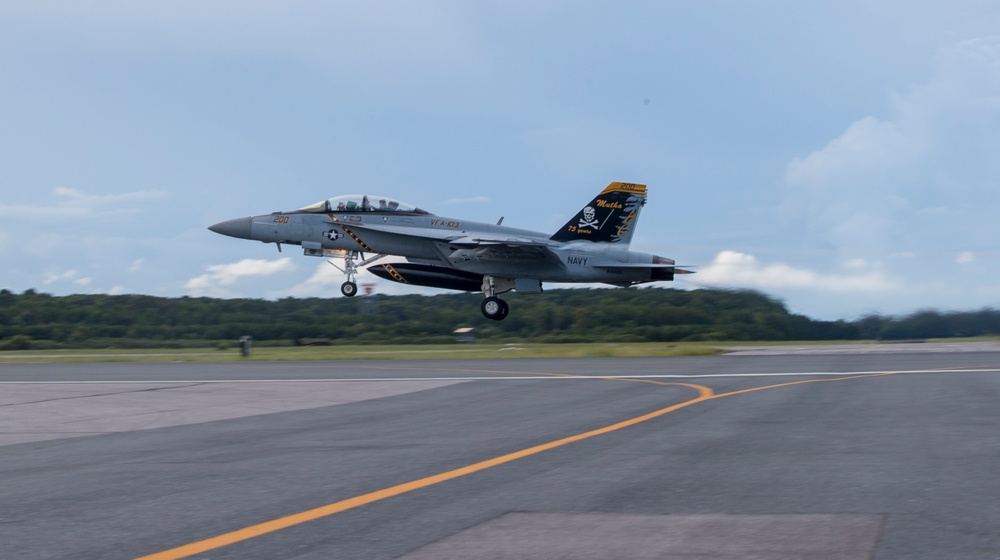 Strike Fighter Squadrons Prepare to Evacuate in Anticipation of Hurricane Florence