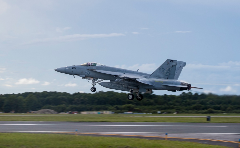 Strike Fighter Squadrons Prepare to Evacuate in Anticipation of Hurricane Florence