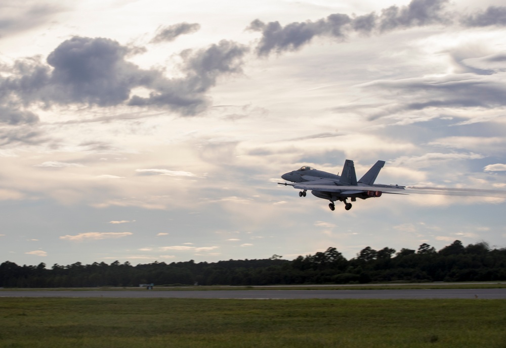 Strike Fighter Squadrons Prepare to Evacuate in Anticipation of Hurricane Florence