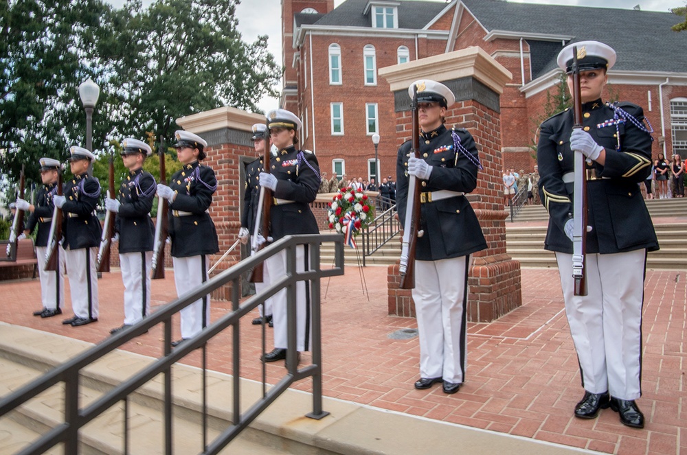 Honor guard on 9/11