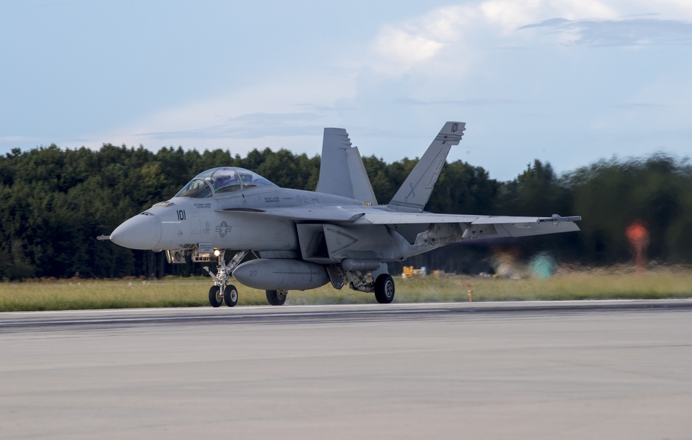 Strike Fighter Squadrons Prepare to Evacuate in Anticipation of Hurricane Florence