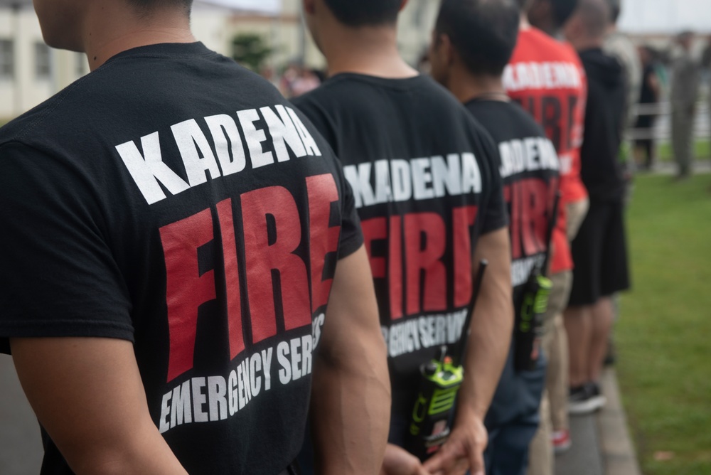Kadena Firefighters host 9/11 Memorial Stair Climb