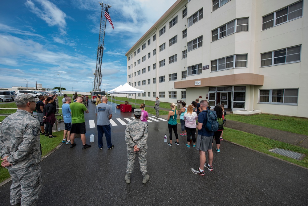 Kadena Firefighters host 9/11 Memorial Stair Climb