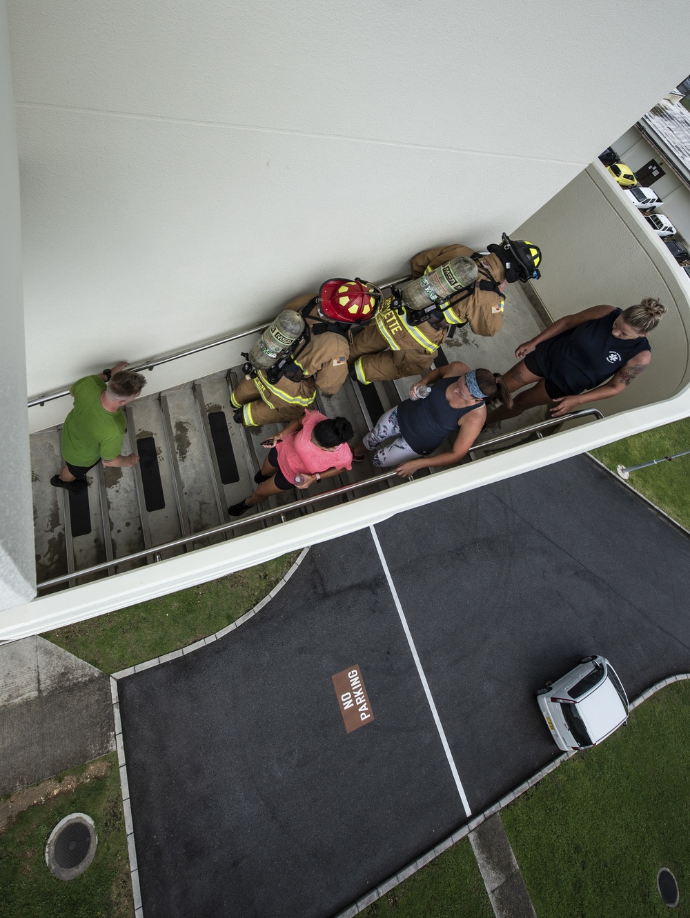 Kadena Firefighters host 9/11 Memorial Stair Climb