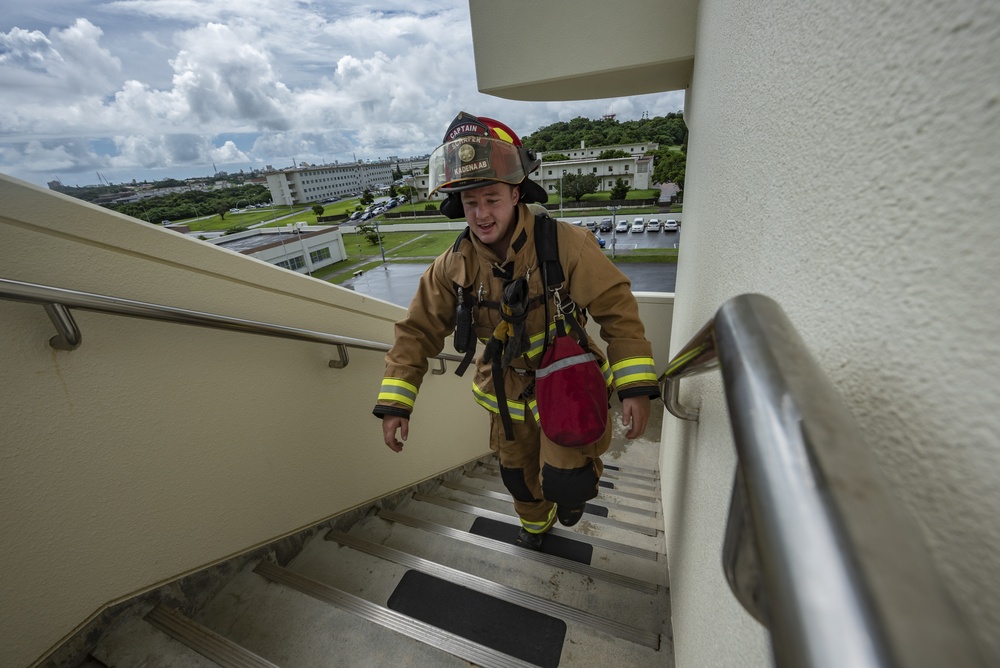 Kadena Firefighters host 9/11 Memorial Stair Climb