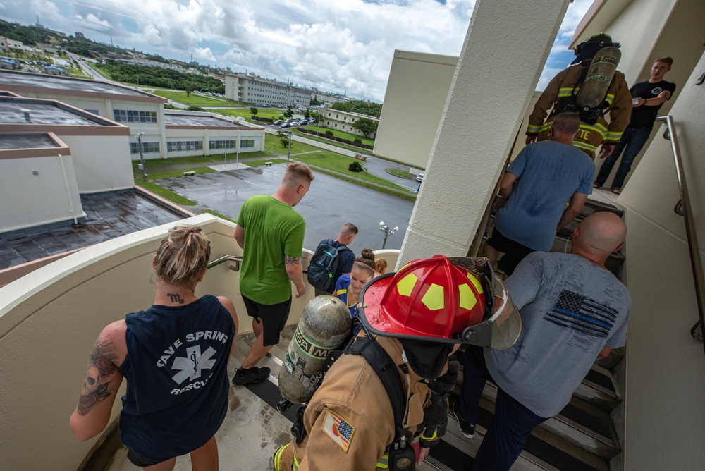 Kadena Firefighters host 9/11 Memorial Stair Climb
