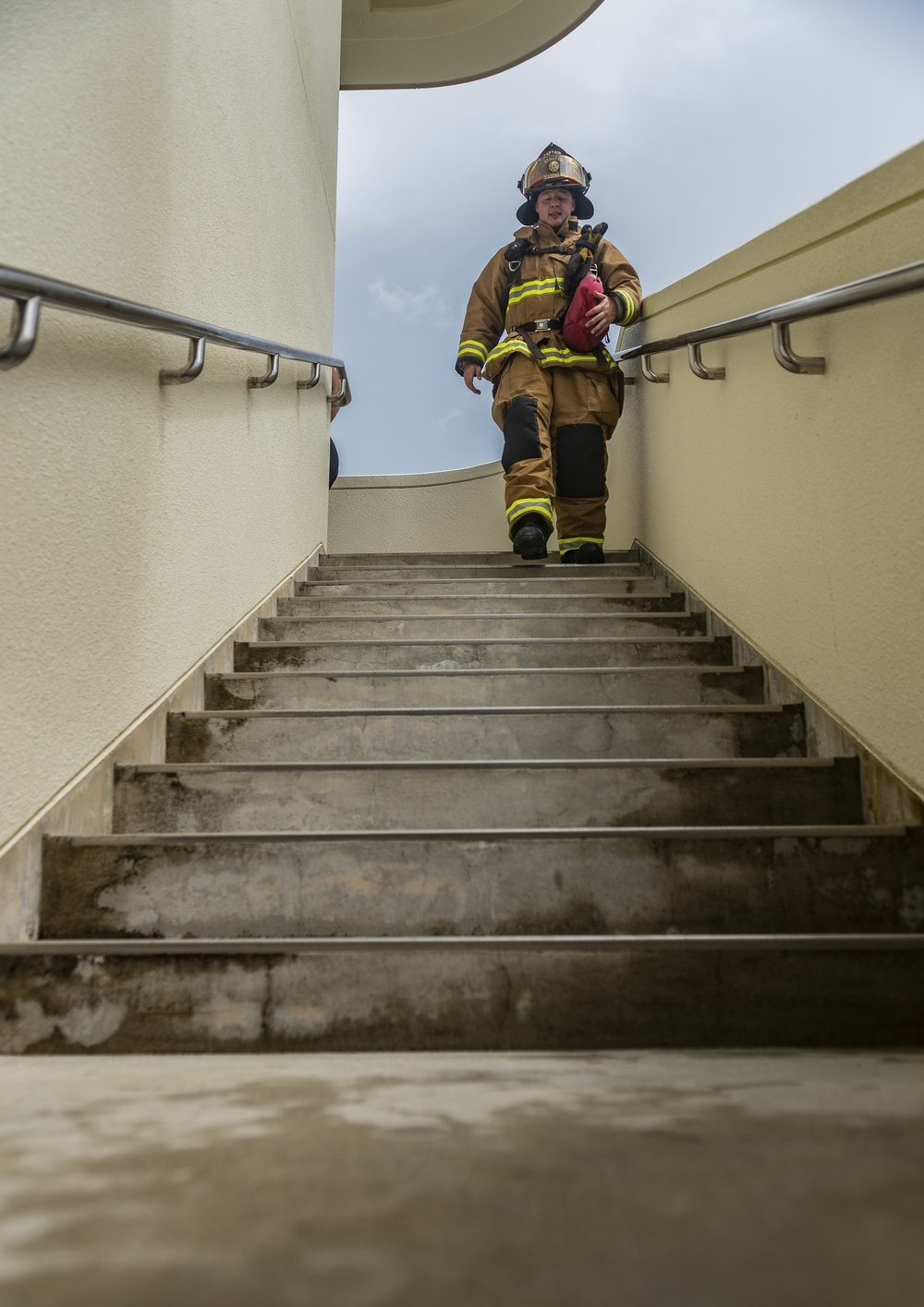Kadena Firefighters host 9/11 Memorial Stair Climb
