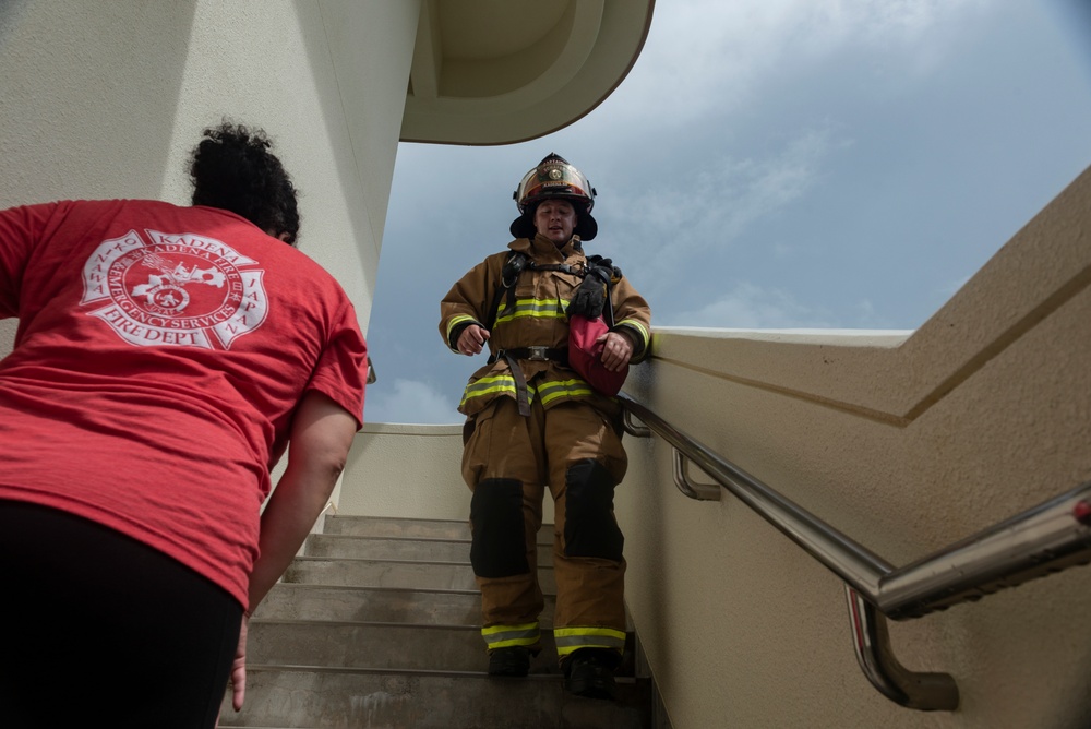 Kadena Firefighters host 9/11 Memorial Stair Climb
