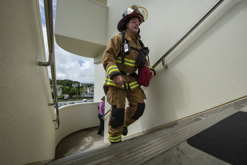 Kadena Firefighters host 9/11 Memorial Stair Climb