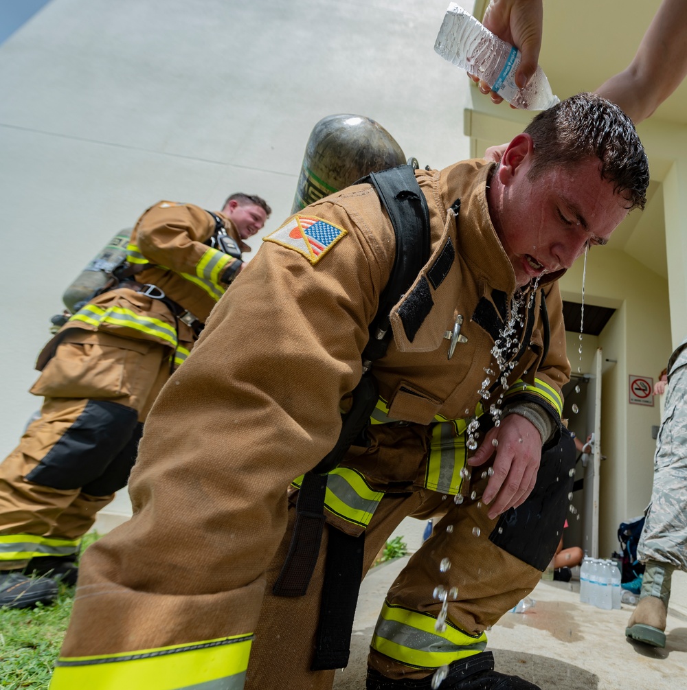 Kadena Firefighters host 9/11 Memorial Stair Climb