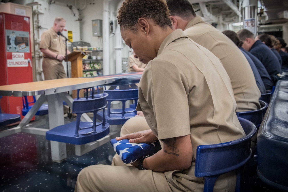 USS Jason Dunham (DDG 109) Remembers 9/11