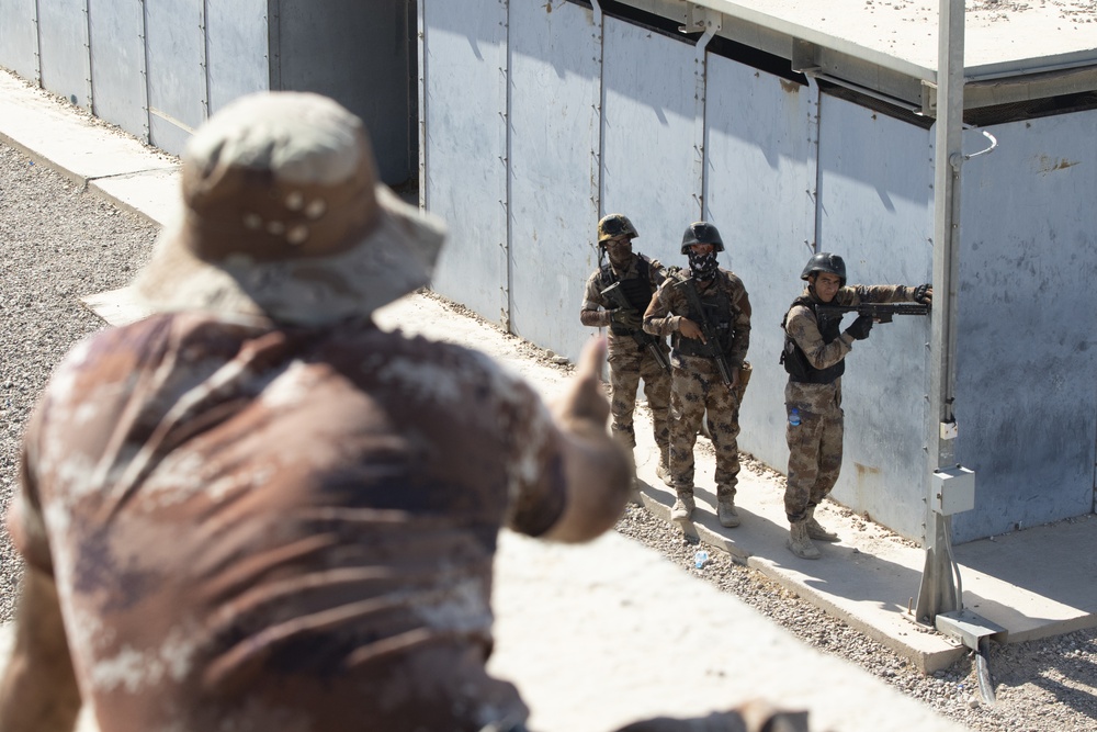 CQB training for CTS