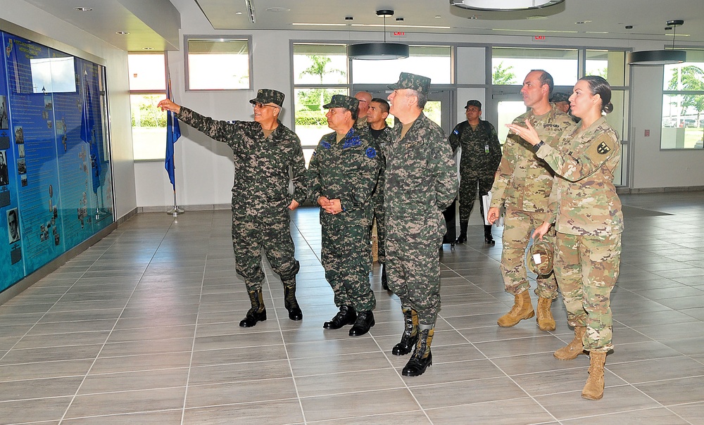 PRNG receives visit from Honduran armed forces