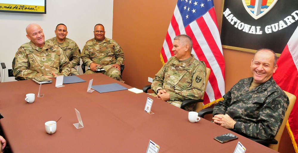 PRNG receives visit from Honduran armed forces